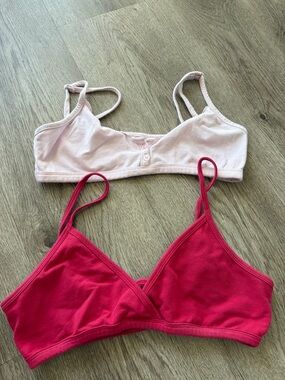 Harlow bras - both fit small